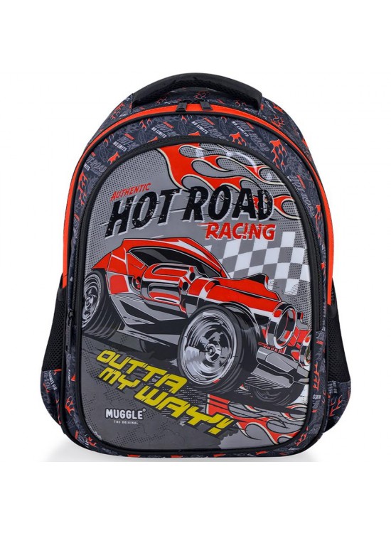 Muggle Okul Çantası Hot Roat Siyah Mu-0112 Muggle Okul Çantası Hot Roat Siyah Mu-0112