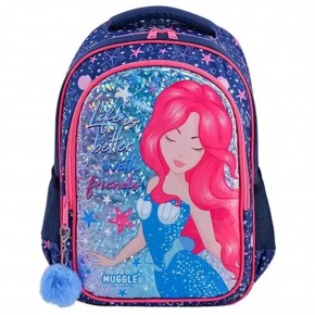 Muggle Okul Çantası Marmaid Lacivert Mu-8836