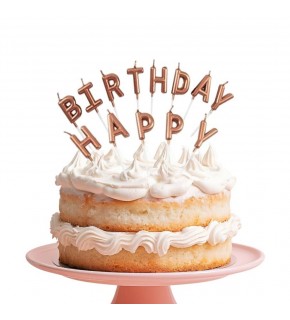 Mum Happy Birthday Harf Seti 13 Parça