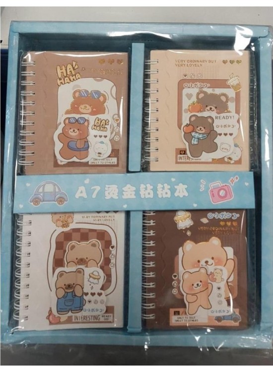 Munis Not Defteri Happy Bear 0724 (1 Adet)