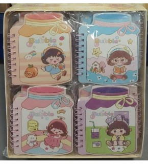 Munis Not Defteri Simli Bubble 0724 (1 Adet)