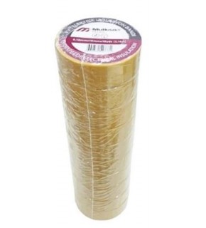 Mutlusan 10-19 İzole Bant 10lu(Elektrik Bant) Sarı 065133141019