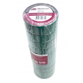 Mutlusan 10-19 İzole Bant 10lu(Elektrik Bant) Yeşil 065133151019