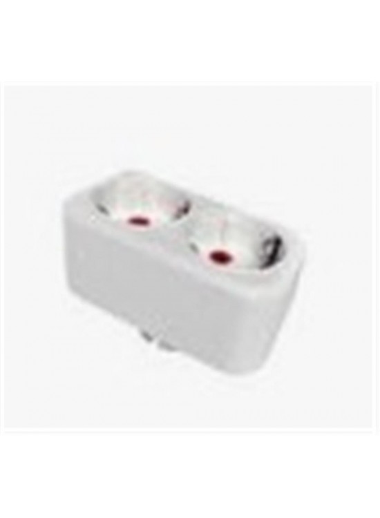 Mutlusan 2li Topraklı Fiş,Priz Düz Tip (001 170 033003 00 00 )