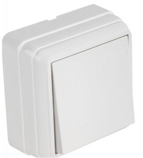 Mutlusan Bron Sıva Üstü Anahtar Beyaz ( 2160 301 0201)