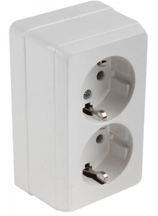 Mutlusan Bron Sıva Üstü İkili Topraklı Priz Beyaz (2160 202 0201) Mutlusan Bron Sıva Üstü İkili Topraklı Priz Beyaz (2160 202 0201)