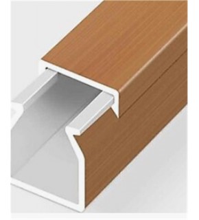 Mutlusan Kablo Kanalı 12 X12 (Armut) Sidem Yapışkanlı 2mt (001 155 012012 20 01 )