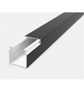 Mutlusan Kablo Kanalı 12 X12 Siyah Yapışkanlı 2mt (001 155 012012 20 11 )