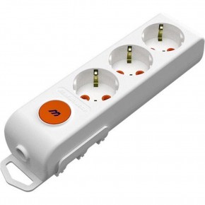 Mutlusan Rı-Tech 3lü Anahtarlı Topraklı Klemens Grup Priz  (001 175 320001 00 00)