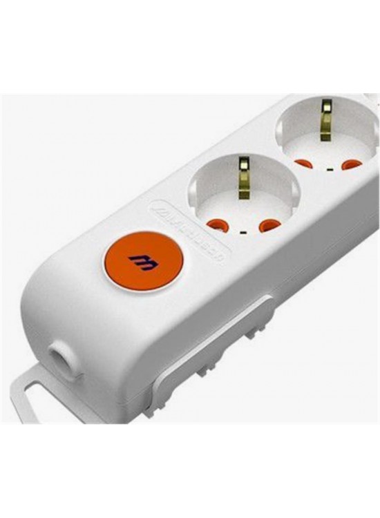 Mutlusan Rı-Tech 2li Anahtarlı Klemens Topraklı  Grup PriZ  (001 175 220001 00 00)