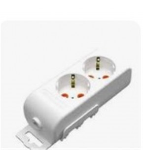 Mutlusan Rı-Tech 2li Topraklı  Grup Priz Klemensli (001 175 210001 01 00)