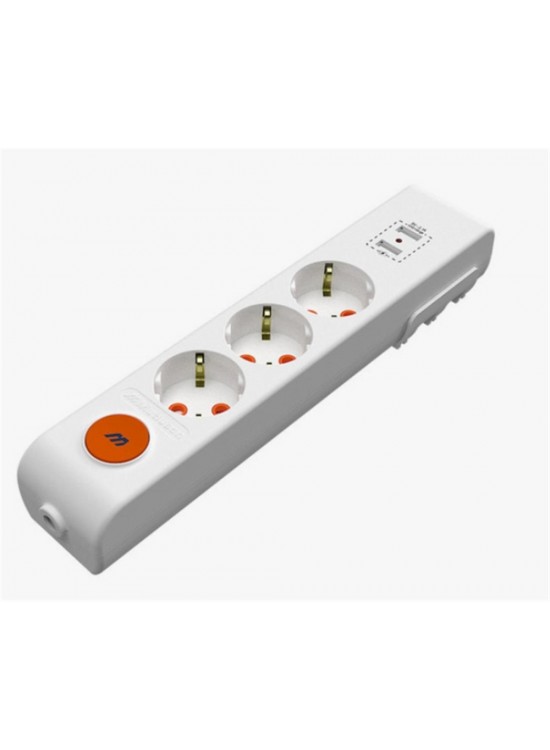 Mutlusan Rı-Tech 3lü 2mt Anahtarlı 1Usb+1Type-C ı Topraklı Grup Priz(Ç.K.) (001 175 350102 02 00)