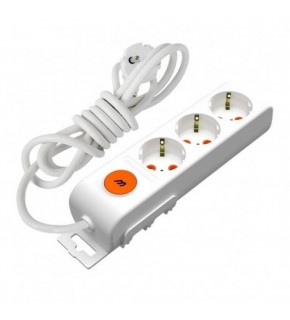 Mutlusan Rı-Tech 3lü 3mt AnahtarTopraklı  Grup Priz  (001 175 320002 03 00)