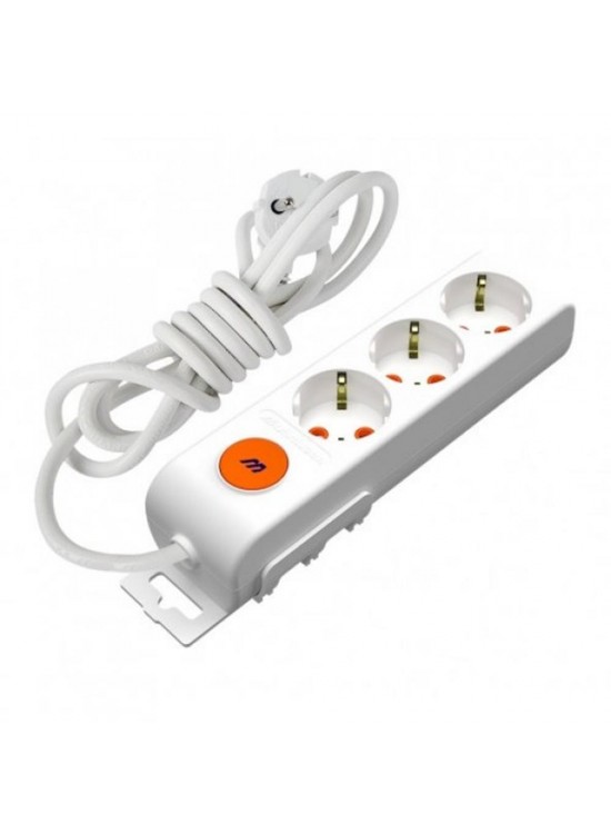 Mutlusan Rı-Tech 3lü 3mt AnahtarTopraklı Grup Priz (001 175 320002 03 00) Mutlusan Rı-Tech 3lü 3mt AnahtarTopraklı Grup Priz (001 175 320002 03 00)