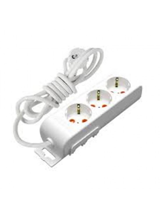 Mutlusan Rı-Tech 3lü Topraklı Grup Priz 2m (001 175 310002 02 00) Mutlusan Rı-Tech 3lü Topraklı Grup Priz 2m (001 175 310002 02 00)