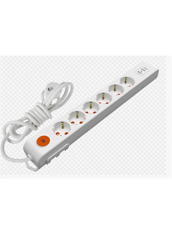 Mutlusan Rı-Tech 6lı 3mt Anahtarlı 2Usb Topraklı Grup Priz (001 175 650002 03 00) Mutlusan Rı-Tech 6lı 3mt Anahtarlı 2Usb Topraklı Grup Priz (001 175 650002 03 00)