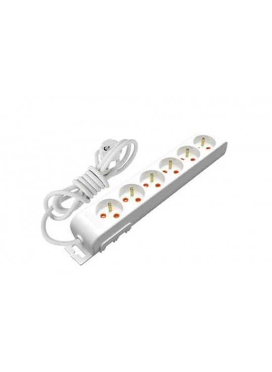 Mutlusan Rı-Tech 6lı 3Mt  Ups 001 175 630002 03 00 Topraklı Grup Priz