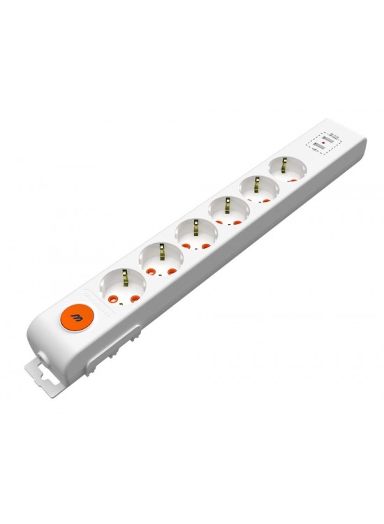 Mutlusan Rı-Tech 6lı Anahtarlı 2Usb Klemensli Topraklı Grup Priz (001 175 650001 00 00) Mutlusan Rı-Tech 6lı Anahtarlı 2Usb Klemensli Topraklı Grup Priz (001 175 650001 00 00)