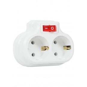 Mutlusan Topraklı 2lİ Anahtarlı Topraklı Fiş, Priz  001 170 0330 07 0000