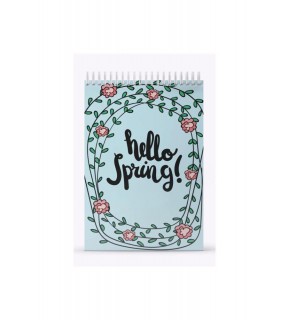 My Mia Art Motto Bloknot Seri Hello Spring 12x17