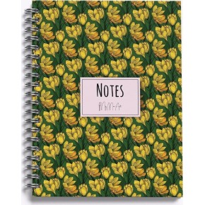 My Mia Art Sert Kapaklı Defter Yaz Seri Magnolia-Midi 14x20