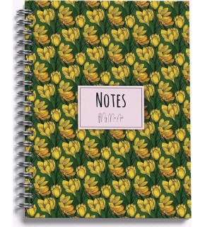 My Mia Art Sert Kapaklı Defter Yaz Seri Magnolia-Midi 14x20