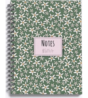 My Mia Art Sert Kapaklı Defter Yaz Seri Starflower-Midi 14x20