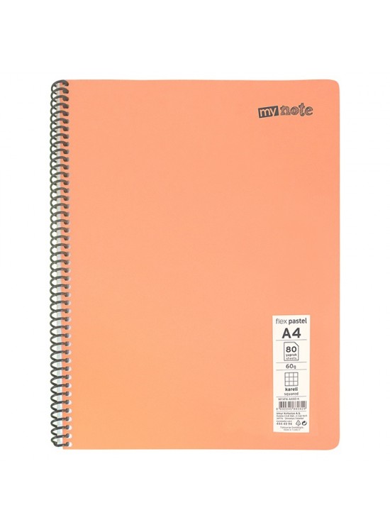 Mynote Defter Flex Pastel A4 120 YP Çizgili (1 Adet) Mynote Defter Flex Pastel A4 120 YP Çizgili (1 Adet)