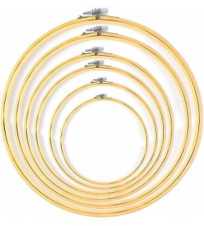 Nakış Kasnak Bambu Vidalı 10-11cm No.1