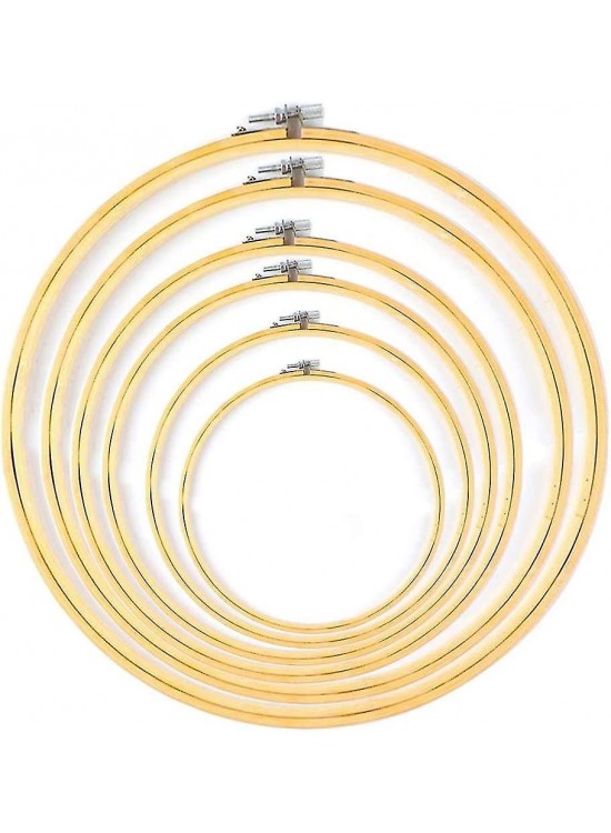 Nakış Kasnak Bambu Vidalı 10-11cm No.1