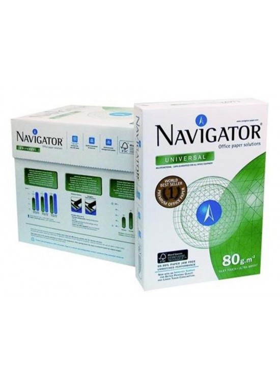 Navigator A4 Fotokopi Kağıdı 80gr-500 lü 1 koli=5 paket Navigator A4 Fotokopi Kağıdı 80gr-500 lü 1 koli=5 paket