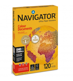 Navigator Gramajlı kağıt Colour Documents 250 Lİ A4 120 GR Beyaz