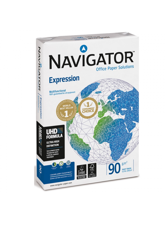 Navigator Gramajlı Fotokopi Kağıdı Expression 500 LÜ A4 90 GR Beyaz (1 Adet)