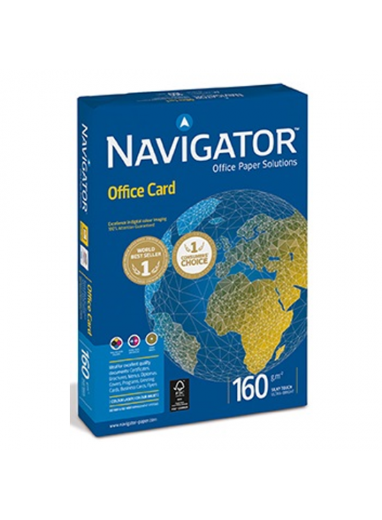 Navigator Gramajlı Fotokopi Kağıdı Office Card 250 Lİ A3 160 GR Beyaz
