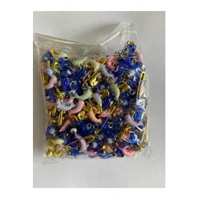 Nazar Boncuğu İğneli Kurdeleli Plastik (1 Adet)