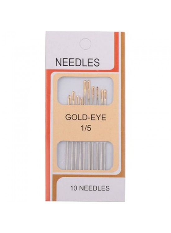 Nazarone Dikiş İğnesi 1/5 10 Lu Gold