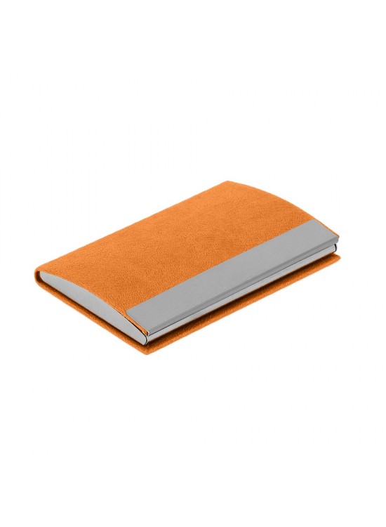 NAZENDE TURUNCU DERİ KARTVİZİTLİK