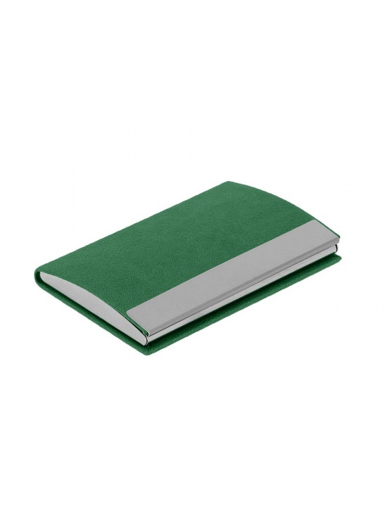 NAZENDE YEŞİL DERİ KARTVİZİTLİK