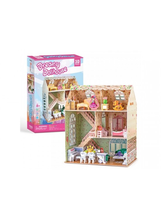 Nc 3D Karton Puzzle Dreamy Dollhouse P645H