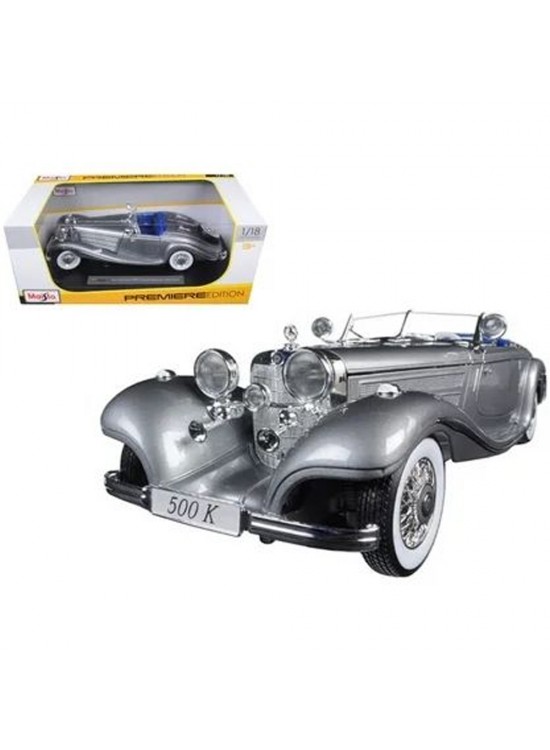 Neco Oyuncak Model Araba 1:18 1936 Mercedes-benz 500 K Typ Specıal Roadster 36862