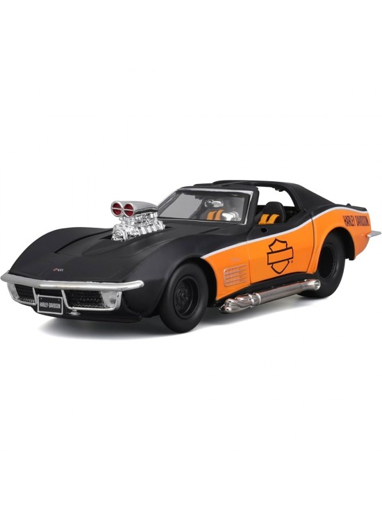 Neco Oyuncak Model Araba 1:24 Harley-Davidson 1970 Corvette Neco Oyuncak Model Araba 1:24 Harley-Davidson 1970 Corvette