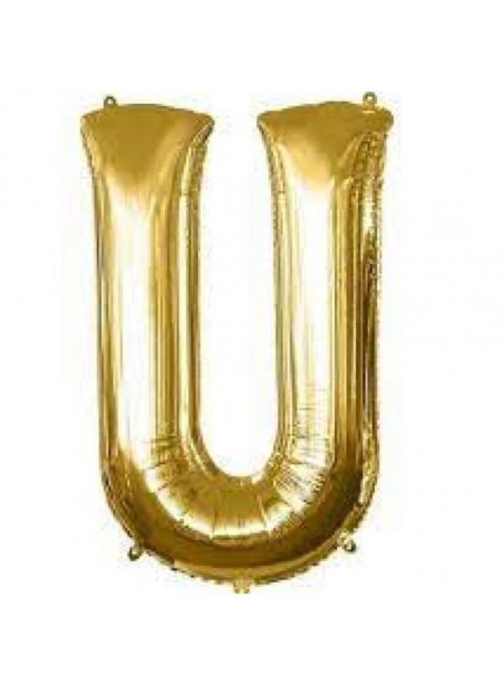 Nedi Balon Folyo 40 Harf Altın U 02144 Nedi Balon Folyo 40 Harf Altın U 02144