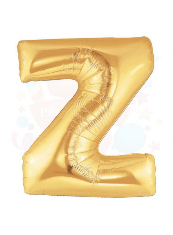 Nedi Balon Folyo 40 Harf Altın Z 02149 Nedi Balon Folyo 40 Harf Altın Z 02149