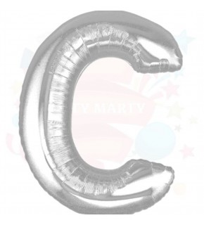 Nedi Balon Folyo 40 Harf Gümüş C 00847