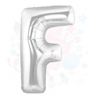 Nedi Balon Folyo 40 Harf Gümüş F 00849