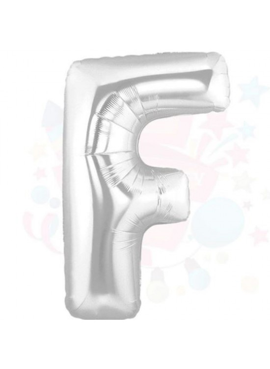 Nedi Balon Folyo 40 Harf Gümüş F 00849