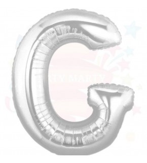 Nedi Balon Folyo 40 Harf Gümüş G 01358