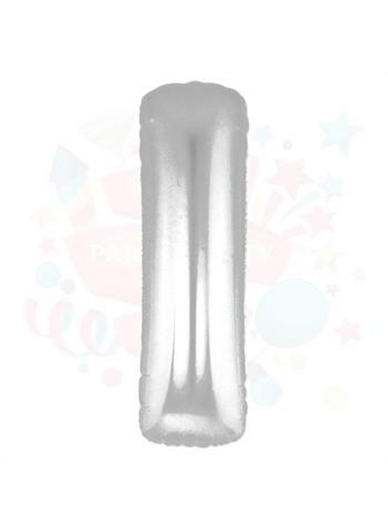 Nedi Balon Folyo 40 Harf Gümüş I 00850