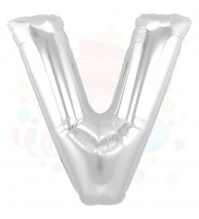 Nedi Balon Folyo 40 Harf Gümüş V 01363