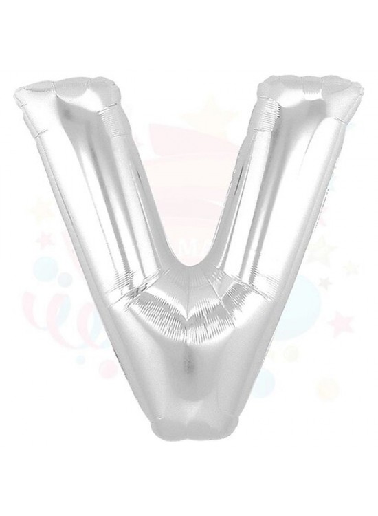 Nedi Balon Folyo 40 Harf Gümüş V 01363 Nedi Balon Folyo 40 Harf Gümüş V 01363